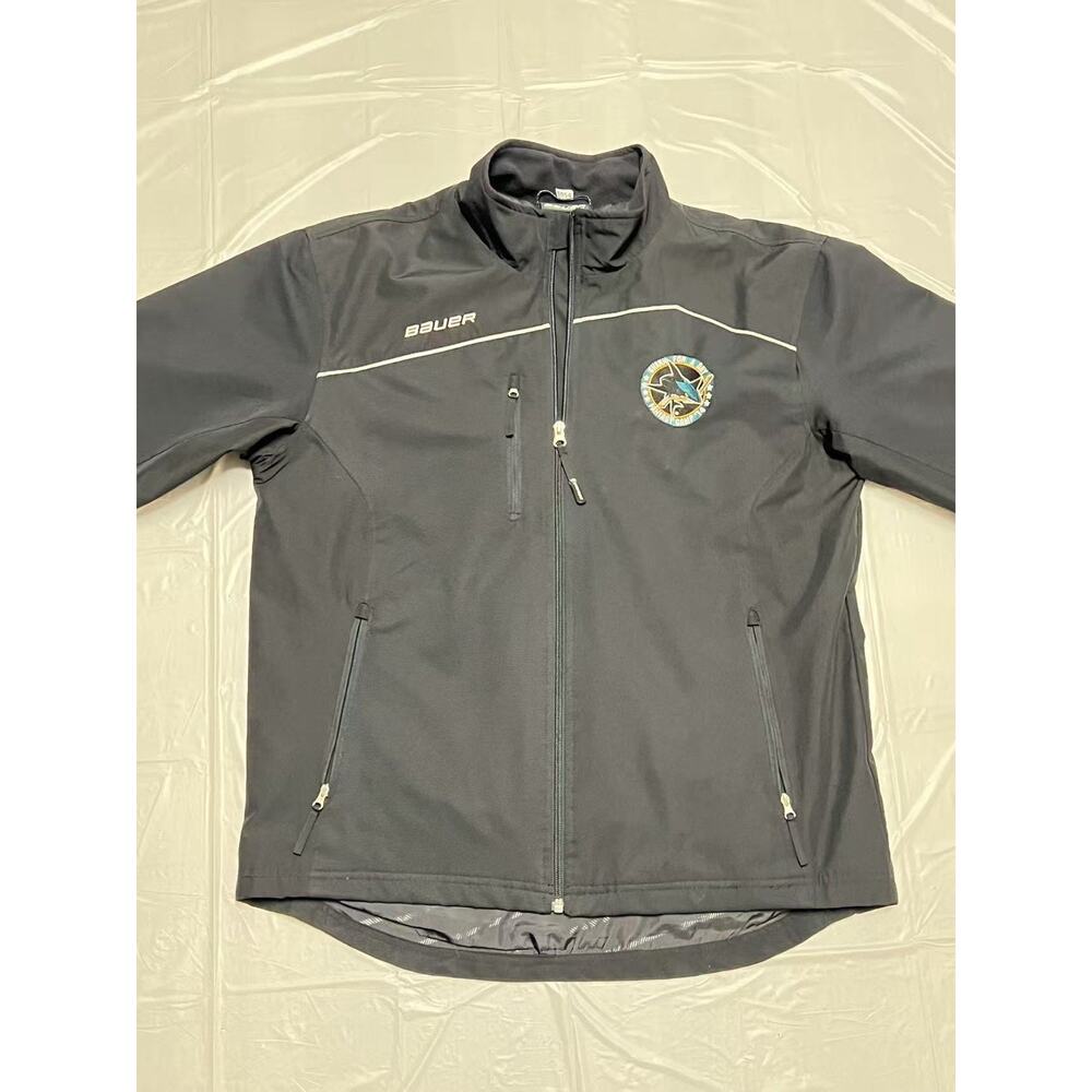 Bauer Team Jacket - Size Large - San Jose Sharks Fantasy Camp Logo Handpicked!